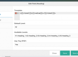 Component - Field - Properties