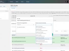 Choose redirect manually