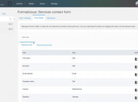Formalicious Form Settings