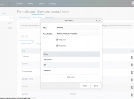 Formalicious Field Editing